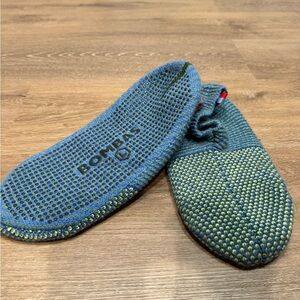 Bombas Men's Casual Socks in Blue and Green